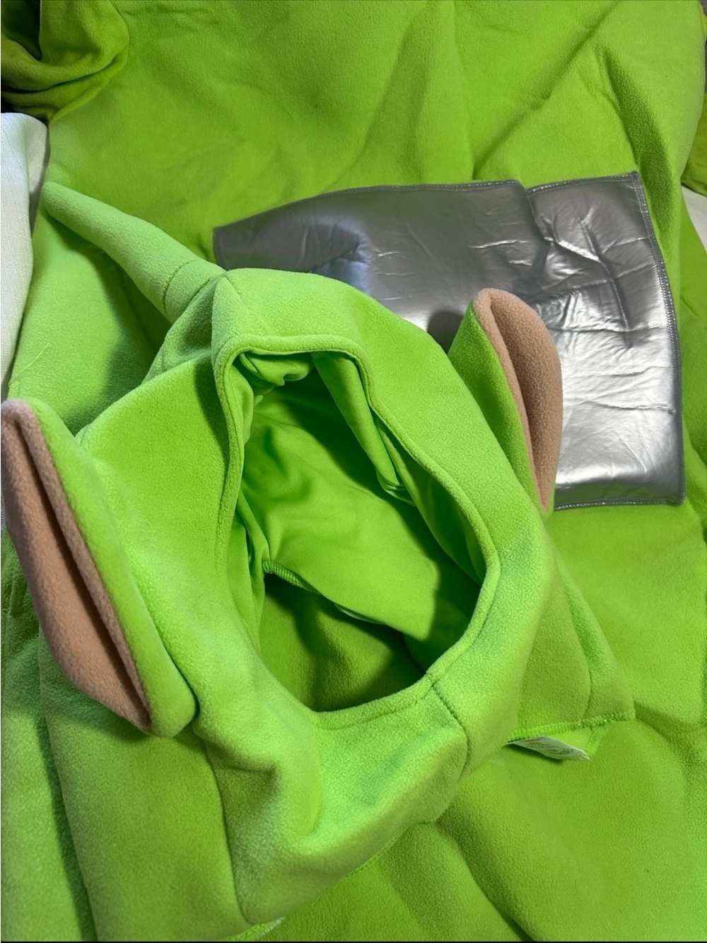Teletubbies Green Dipsy Polyester Jumpsuit Costume Size Adult Teen *READ* - Picture 6 of 11